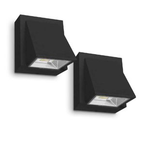 Set de 2 Lámparas LED para Exterior Sirius Single 9 W