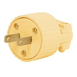 Espiga Tipo A De 125 V Y 15 A Amarilla - Volteck