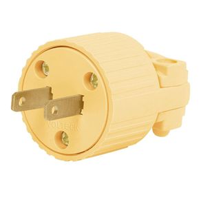 Espiga Tipo A De 125 V Y 15 A Amarilla - Volteck