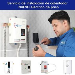 Instalación de Calentador Eléctrico de Paso