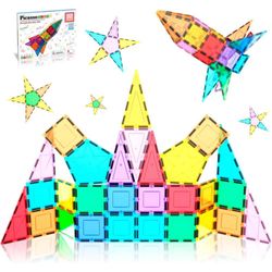 Set de construcción Magnética Cohete PicassoTiles 32 Pzas