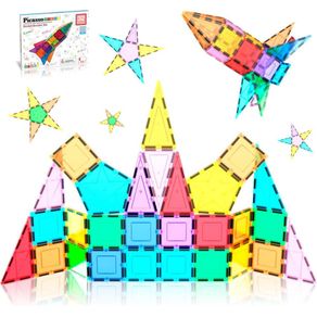 Set de construcción Magnética Cohete PicassoTiles 32 Pzas