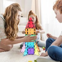 Set de construcción Magnética Cohete PicassoTiles 32 Pzas