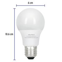 Lámpara Tipo Bombilla LED con 3 tonos de Luz - Volteck