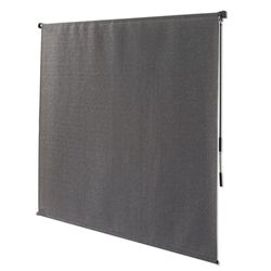 Lona Enrrollable Para Exterior 95% Uv Gris