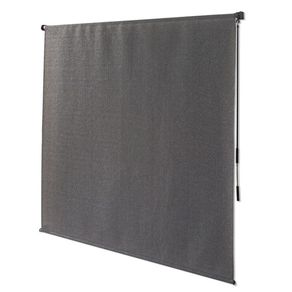 Lona Enrrollable Para Exterior 95% Uv Gris