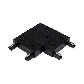 Conector Recto en Color Negro