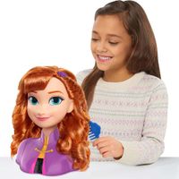 Juguete de Cabeza para Estilizar Disney Princess Anna 14 Pzas