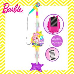 Micrófono de Pie con Amplificador Barbie Reig
