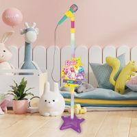 Micrófono de Pie con Amplificador Barbie Reig