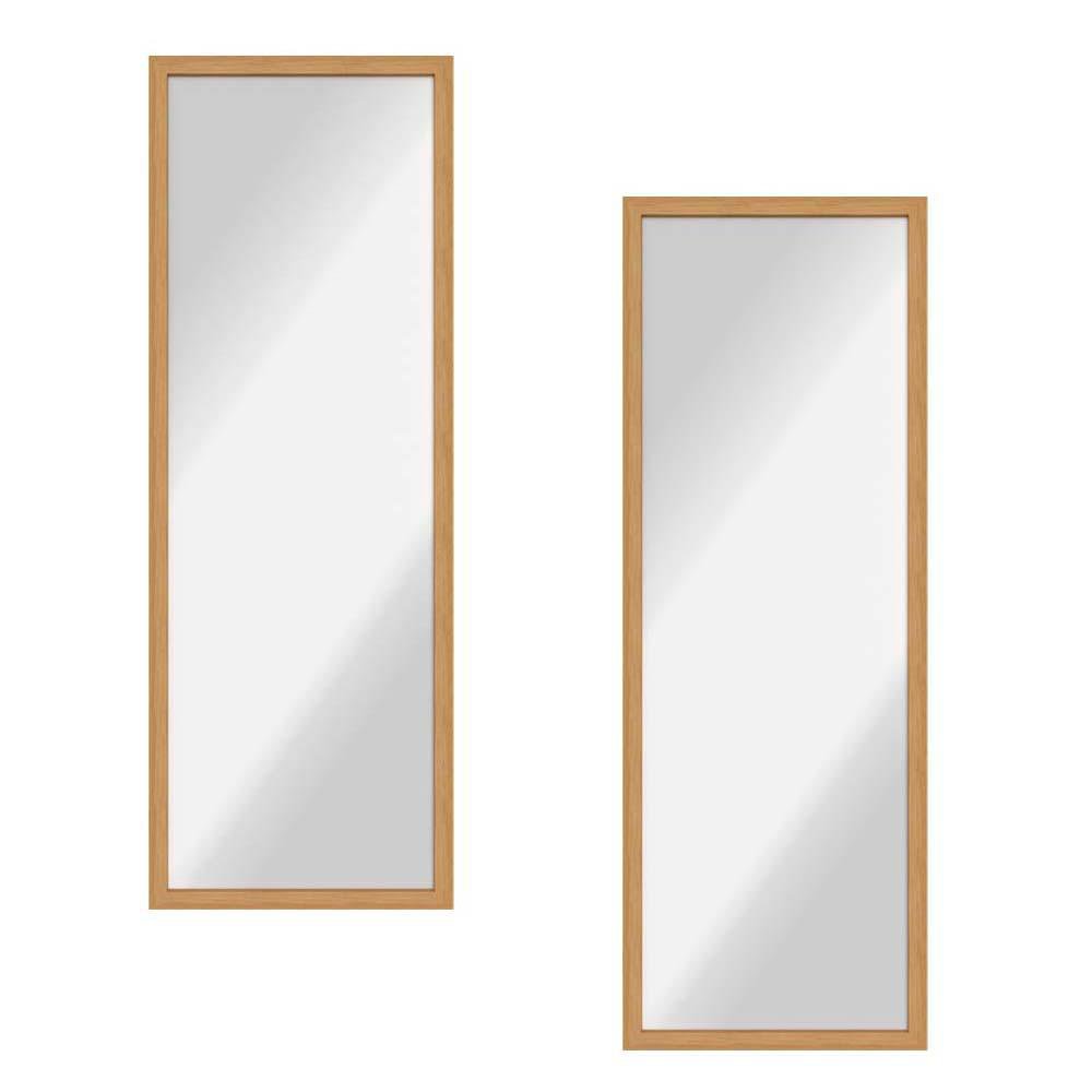 Set de Espejos 33x93 Cm Beige - Viva