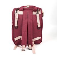 Pañalera Extensible con Cambiador Roja 30X19X42 Cm