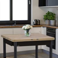 Mesa Extensible con Patas de Metal