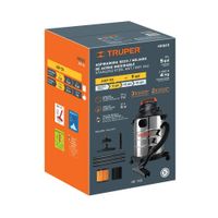 Aspiradora de Contenedor Acero Inoxidable de 5 Gal 4 Hp