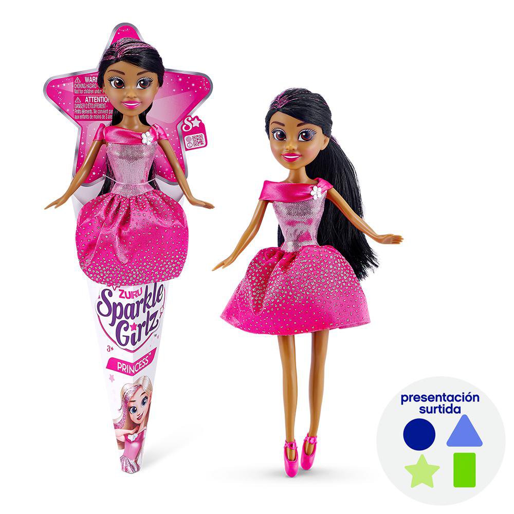 Muñeca Sparkle Girlz Princesa Diseños Surtidos Muñeca Sparkle Girlz Princesa Brillante - D…