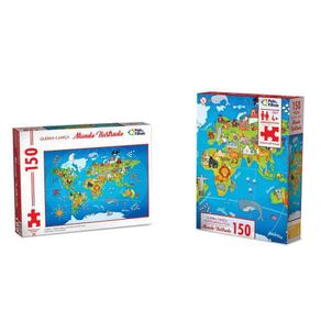 Rompecabezas Mundo Ilustrado 150 Pzas