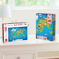 Rompecabezas Mundo Ilustrado 150 Pzas