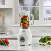 Licuadora 8 Velocidades con Vaso de Vidrio