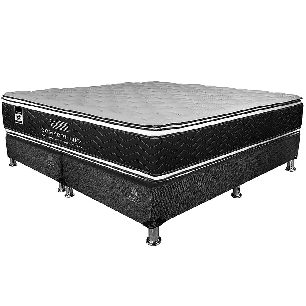 Set de Cama Colchón + Base Evolution - Varios Tamaños King