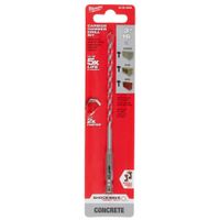 Broca de Carburo para Concreto 3/16x6 Plg - Milwaukee Electric