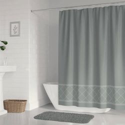 Cortina para Ducha Dazzling Gris