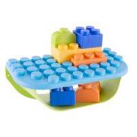 Estantería Celeste con Blocks 11 Pzas