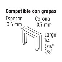 Engrapadora Martillo Pesado De 3/8 Plg - Truper