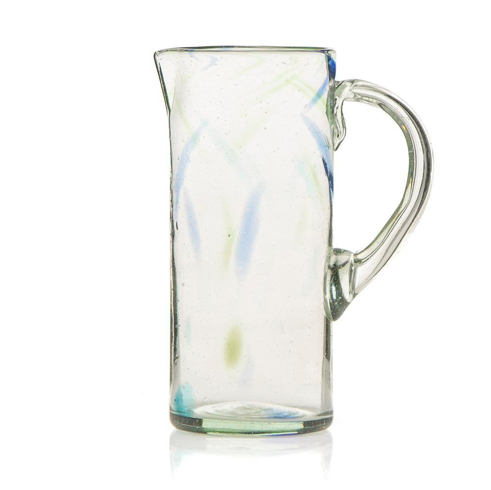 Jarra Austria Granulado Verde y Azul de 1.25 L