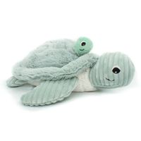 Peluche Mamá y Bebé Tortuga Gigante Menta - Les Ptipotos