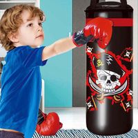 Saco de Boxeo con Bandera de Pirata