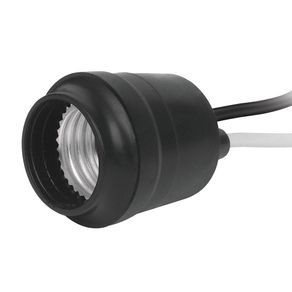 Socket E27 Pvc Negro 660W De Exterior - Volteck