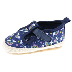 Zapatos Azul Diseño Arcoíris para niña - Varias Tallas