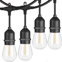 Serie de Luces LED Vintage para Exterior 15 M