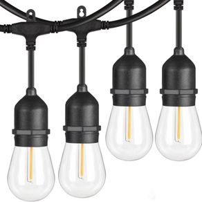 Serie de Luces LED Vintage para Exterior 15 M