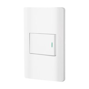 Interruptor de 3 Vías 1.5 Módulos Lisboa Blanco - Volteck