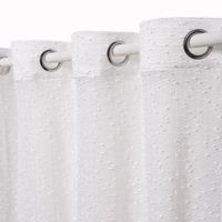 Cortina Tufted Blanco 140 x 240 Cm