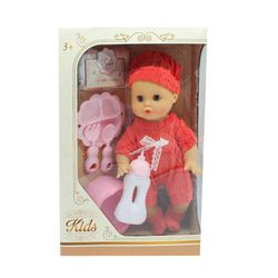 Muñeca con Accesorios 7 Pzas