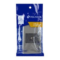 Tomacorriente Coaxial Lisboa Acero Inoxidable - Volteck