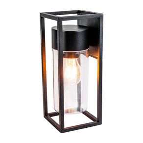 Luminario para Exterior Tipo Farol Diseño Moderno Negro