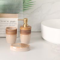 Set de 3 Piezas para Baño Café