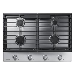 Cooktop Empotrable Samsung de 4 Quemadores Acero Inoxidable 30 Plg