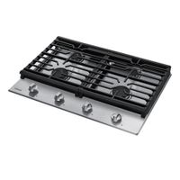 Cooktop Empotrable Samsung de 4 Quemadores Acero Inoxidable 30 Plg
