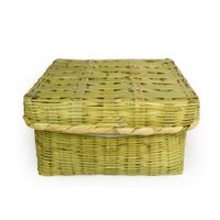 Caja de Caña con Tapadera 25 Cm