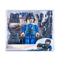 Set De Figuras Mini Policía Diseños Surtidos