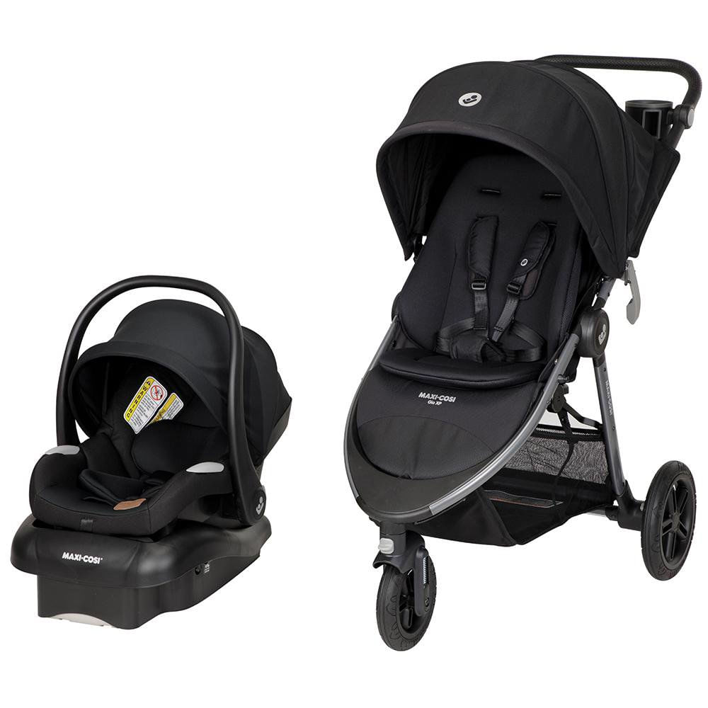 Travel System Gia XP Luxe de 3 Ruedas con Portabebé y Base Color Negro Travel System Gia X…