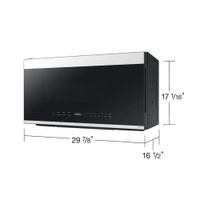 Microondas Samsung Sobre Estufa 2.1  Pies³