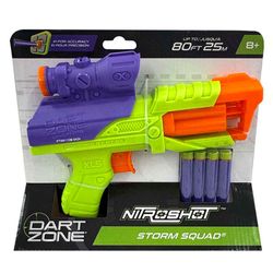 Lanzador Dart Zone Storm Squad