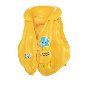 Chaleco Salvavidas Inflable para Niños con Diseño de Animales 51 X 46 Cm