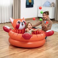 Piscina de Pelotas para Niños Playful Red Panda 107x94x58 Cm