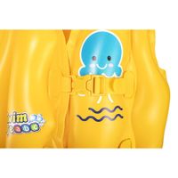 Chaleco Salvavidas Inflable para Niños con Diseño de Animales 51 X 46 Cm